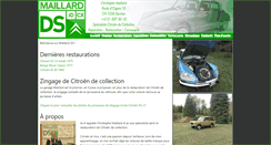 Desktop Screenshot of maillard-ds.com
